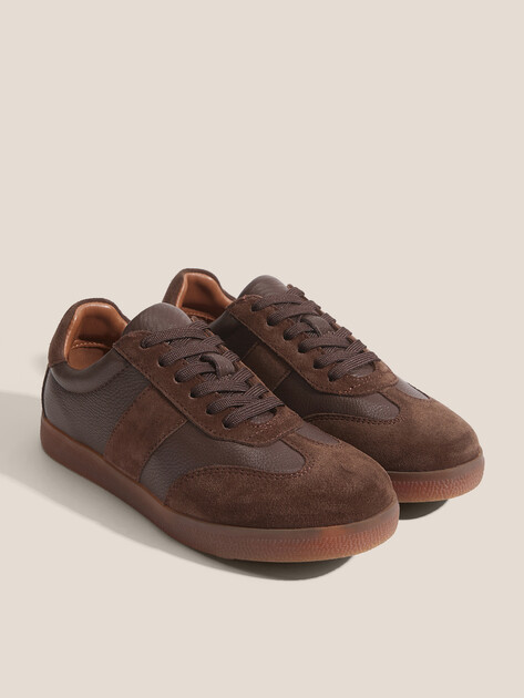 Женские кеды MAISON DAVID, Артикул TM3237D-1, темно-коричневый | 4250879. Ракурс 3