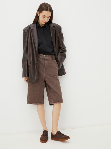 Женские кеды MAISON DAVID, Артикул TM3237D-1, темно-коричневый | 4250879. Ракурс 7