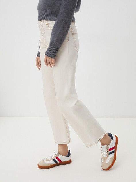 Женские кеды MAISON DAVID, Артикул TM3075F-19, белый | 4251013. Ракурс 2