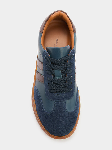 Женские кеды MAISON DAVID, Артикул TM3075F-19, синий | 4251073. Ракурс 5 Женские кеды MAISON DAVID, Артикул TM3075F-19, синий | 4251073. Ракурс 5