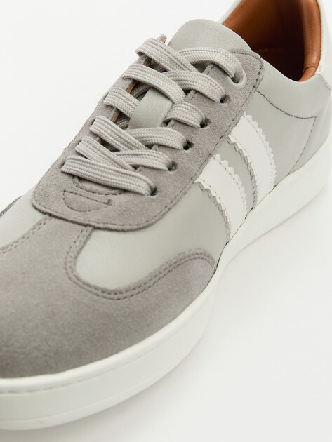 Женские кеды MAISON DAVID, Артикул TM3075F-19, светло-серый | 4251109. Ракурс 6