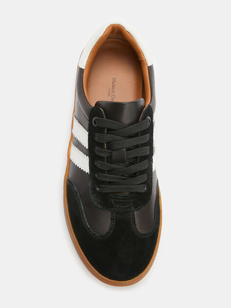 Женские кеды MAISON DAVID, Артикул TM3075F-19, черный | 4251145. Ракурс 5 Женские кеды MAISON DAVID, Артикул TM3075F-19, черный | 4251145. Ракурс 5