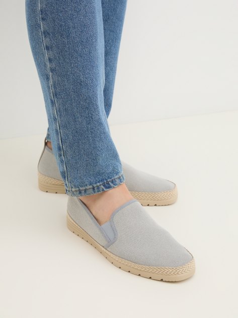 Мужские слипоны CREATIVO SPAIN, Артикул 3506, светло-серый | 4251335. Ракурс 2