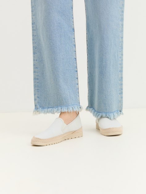 Женские слипоны CREATIVO SPAIN, Артикул 3606, серо-белый | 4251365. Ракурс 2 Женские слипоны CREATIVO SPAIN, Артикул 3606, серо-белый | 4251365. Ракурс 2