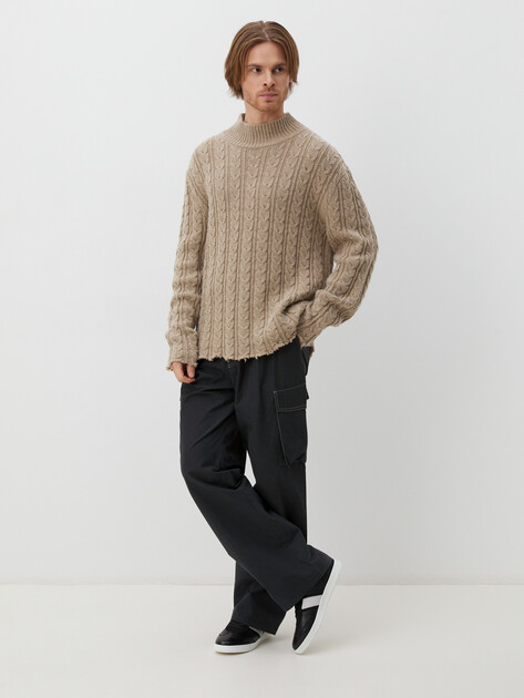 Мужские кеды MAISON DAVID, Артикул TM3070F-15, черный | 4251895. Ракурс 7