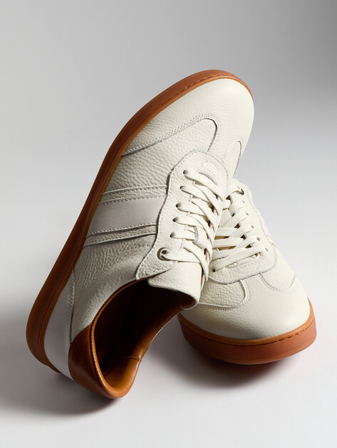 Мужские Кеды Maison david TM3070F-15 молочно-белый