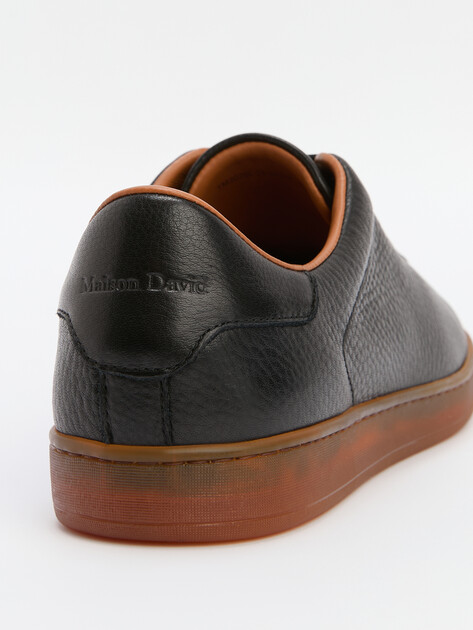 Мужские кеды MAISON DAVID, Артикул TM3070F-19, черный | 4252121. Ракурс 6