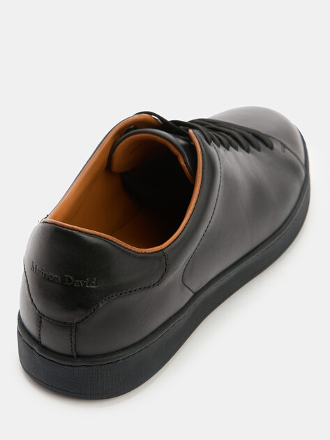 Мужские кеды MAISON DAVID, Артикул TM3070F-19, черный | 4252137. Ракурс 6