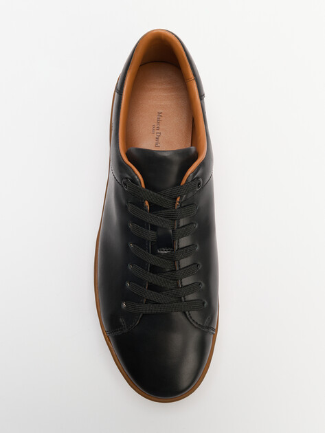 Мужские кеды MAISON DAVID, Артикул TM3079F-13, черный | 4252282. Ракурс 5