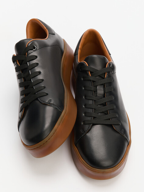 Мужские кеды MAISON DAVID, Артикул TM3079F-13, черный | 4252282. Ракурс 6