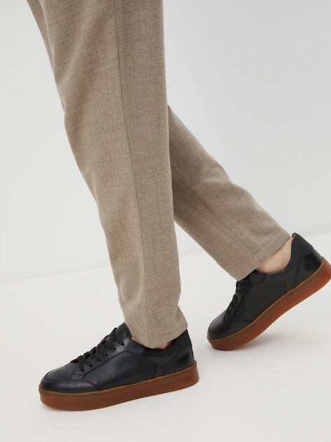 Мужские кеды MAISON DAVID, Артикул TM3079F-22, черный | 4252432. Ракурс 2 Мужские кеды MAISON DAVID, Артикул TM3079F-22, черный | 4252432. Ракурс 2