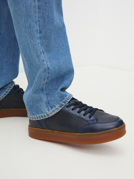 Мужские кеды MAISON DAVID, Артикул TM3079F-22, темно-синий | 4252448. Ракурс 2