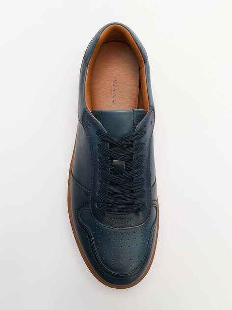 Мужские кеды MAISON DAVID, Артикул TM3079T-21, сапфировый | 4252780. Ракурс 5