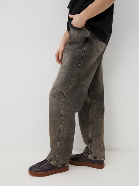 Мужские кеды MAISON DAVID, Артикул TM3079T-22, темно-коричневый | 4252909. Ракурс 2