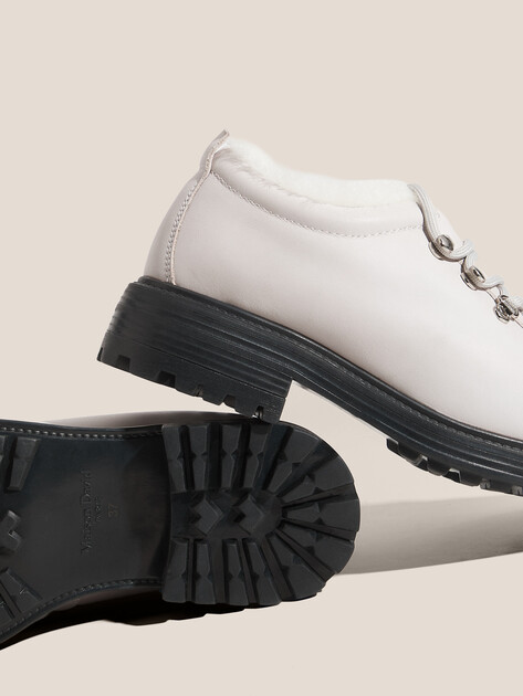 Женские полуботинки MAISON DAVID, Артикул TM3067F-5, бледно-серый | 4253850. Ракурс 4