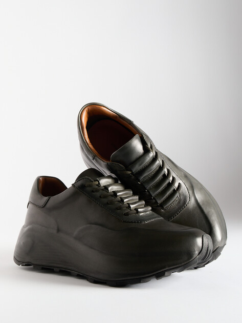 Женские кроссовки MAISON DAVID, Артикул TM2805F-21, серо-зеленый | 4253886. Ракурс 6