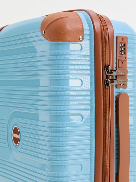 Чемодан MIRONPAN, Артикул 23101 S, голубой | 4254033. Ракурс 4