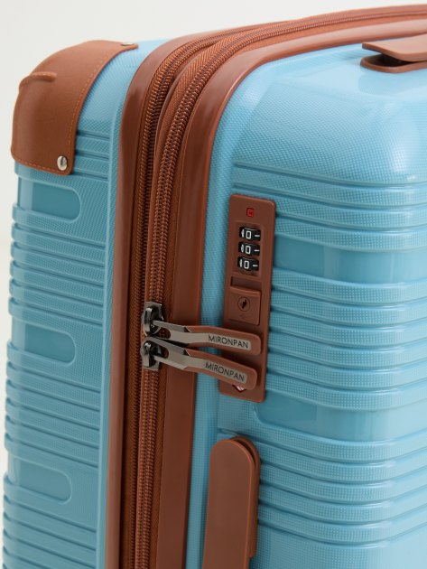 Чемодан MIRONPAN, Артикул 23101 M, голубой | 4254062. Ракурс 4