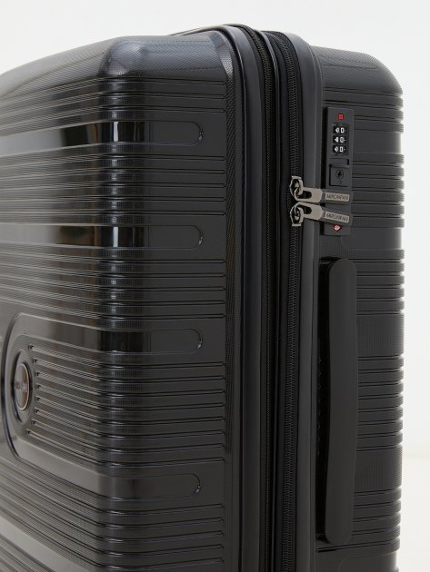 Чемодан MIRONPAN, Артикул 23101 M, черный | 4254064. Ракурс 4