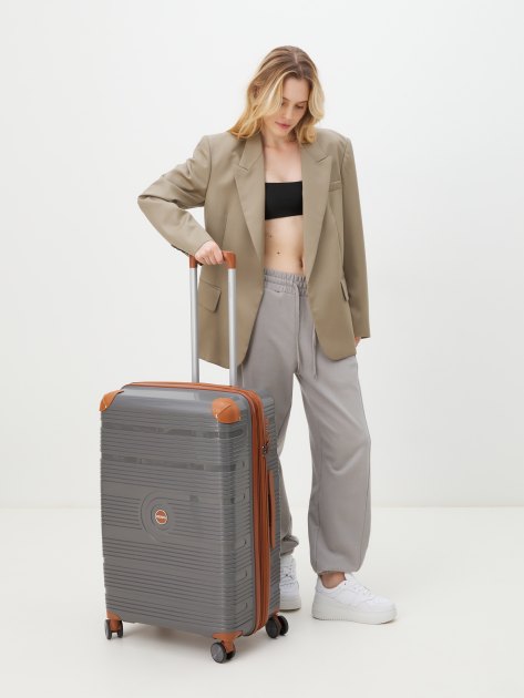 Чемодан MIRONPAN, Артикул 23101 L, серый | 4254087. Ракурс 2