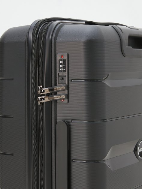 Чемодан MIRONPAN, Артикул 23102 M, черный | 4254151. Ракурс 4