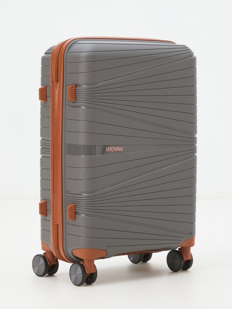Чемодан MIRONPAN, Артикул 23103 S, серый | 4254205. Ракурс 3