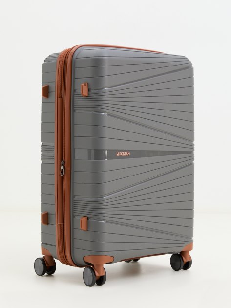 Чемодан MIRONPAN, Артикул 23103 M, серый | 4254234. Ракурс 3