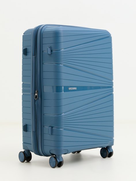 Чемодан MIRONPAN, Артикул 23103 M, серо-синий | 4254236. Ракурс 3