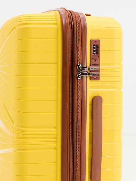 Чемодан MIRONPAN, Артикул 23103 M, лимонный | 4254240. Ракурс 4 Чемодан MIRONPAN, Артикул 23103 M, лимонный | 4254240. Ракурс 4