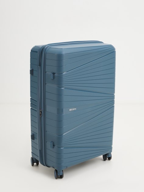 Чемодан MIRONPAN, Артикул 23103 L, серо-синий | 4254265. Ракурс 3