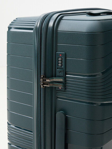 Чемодан MIRONPAN, Артикул 23103 L, серо-зеленый | 4254277. Ракурс 3