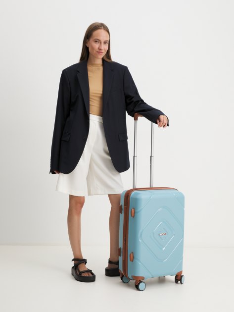 Чемодан MIRONPAN, Артикул 23104 S, голубой | 4254286. Ракурс 2