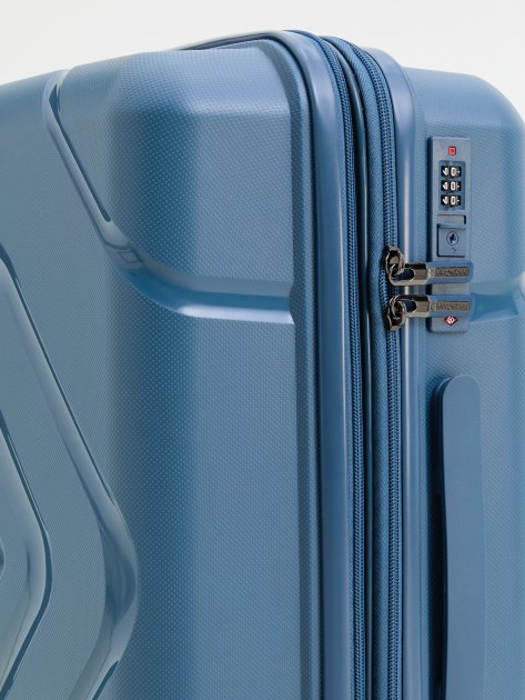 Чемодан MIRONPAN, Артикул 23104 S, серо-синий | 4254308. Ракурс 4