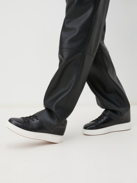 Мужские кеды MAISON DAVID, Артикул TM3124D-13, антрацитовый | 4254590. Ракурс 2