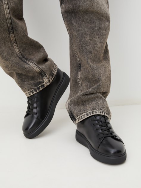 Мужские кеды MAISON DAVID, Артикул TM3124D-13, черный | 4254646. Ракурс 2