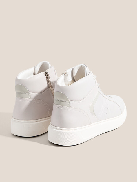 Мужские высокие кеды MAISON DAVID, Артикул TMH3124F-9, бледно-серый | 4254783. Ракурс 6 Мужские высокие кеды MAISON DAVID, Артикул TMH3124F-9, бледно-серый | 4254783. Ракурс 6