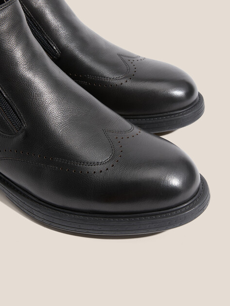 Мужские ботинки MAISON DAVID, Артикул TMH3146D-5, черный | 4254991. Ракурс 4