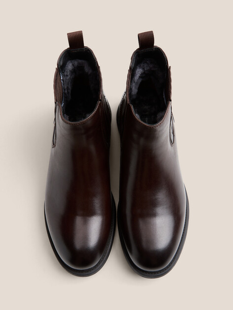 Мужские челси MAISON DAVID, Артикул TMH3146D-12, темно-коричневый | 4255041. Ракурс 5