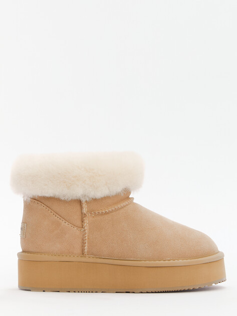 Женские угги TENDANCE, Артикул KX-2301-02, бежевый | 4255899. Ракурс 3 Женские угги TENDANCE, Артикул KX-2301-02, бежевый | 4255899. Ракурс 3