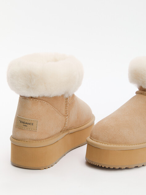 Женские угги TENDANCE, Артикул KX-2301-02, бежевый | 4255899. Ракурс 6 Женские угги TENDANCE, Артикул KX-2301-02, бежевый | 4255899. Ракурс 6