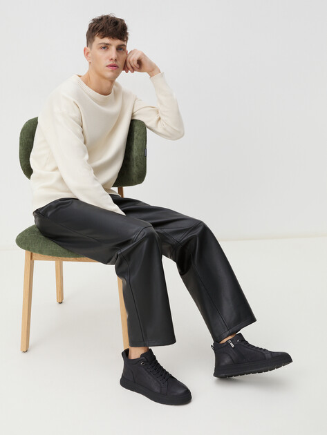 Мужские высокие кеды TENDANCE, Артикул SN235H-01, темно-синий | 4256070. Ракурс 7 Мужские высокие кеды TENDANCE, Артикул SN235H-01, темно-синий | 4256070. Ракурс 7