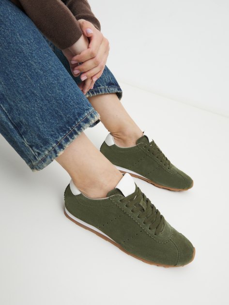 Женские кроссовки TENDANCE, Артикул RS-1HJ-1, зеленый | 4256650. Ракурс 2 Женские кроссовки TENDANCE, Артикул RS-1HJ-1, зеленый | 4256650. Ракурс 2