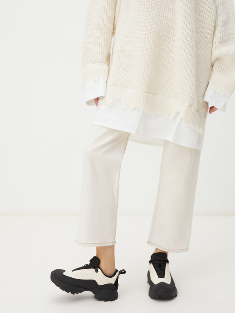 Женские кроссовки TENDANCE, Артикул RS-5HJ-1, светло-бежевый | 4256843. Ракурс 2