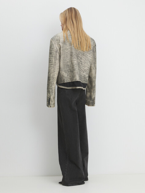 Женские широкие джинсы MAISON DAVID, Артикул QL-24-02, черный | 4257028. Ракурс 6 Женские широкие джинсы MAISON DAVID, Артикул QL-24-02, черный | 4257028. Ракурс 6