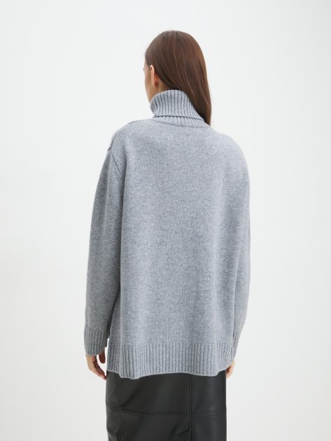 Женский свитер MAISON DAVID, Артикул 2023-111, светло-серый | 4257585. Ракурс 4