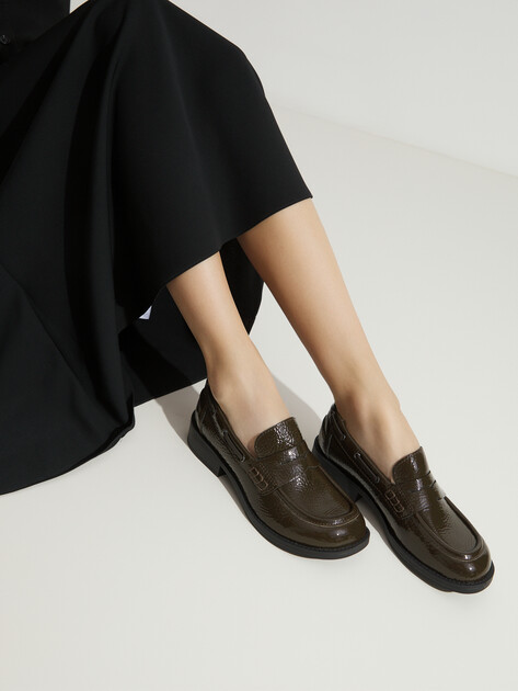 Женские лоферы ASH RUSTY, Артикул RUSTY, темный хаки | 4257848. Ракурс 2 Женские лоферы ASH RUSTY, Артикул RUSTY, темный хаки | 4257848. Ракурс 2