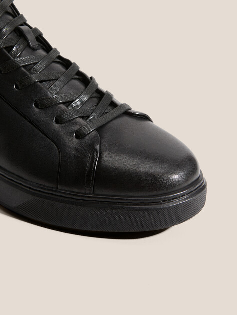 Мужские высокие кеды TENDANCE, Артикул TTFY6650R-11, черный | 4258586. Ракурс 4