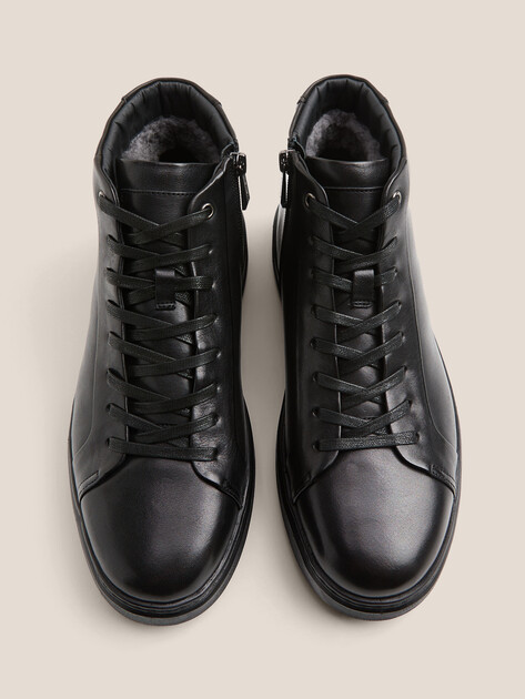 Мужские высокие кеды TENDANCE, Артикул TTFY6650R-11, черный | 4258586. Ракурс 5