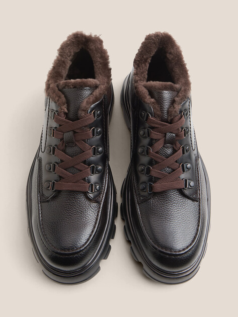 Мужские полуботинки TENDANCE, Артикул TTFY2633A-03, темно-коричневый | 4258609. Ракурс 5