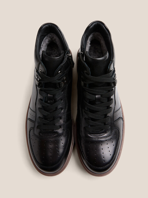 Мужские высокие кеды TENDANCE, Артикул TTFY6509R-09, черный | 4258614. Ракурс 5 Мужские высокие кеды TENDANCE, Артикул TTFY6509R-09, черный | 4258614. Ракурс 5